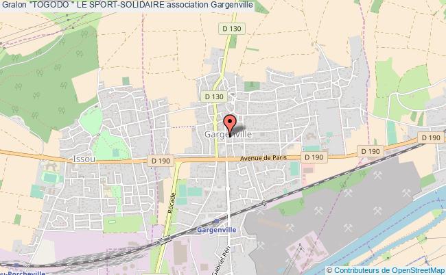 plan association "togodo " Le Sport-solidaire Gargenville