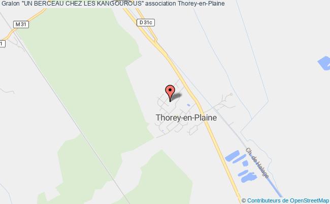 plan association "un Berceau Chez Les Kangourous" Thorey-en-Plaine