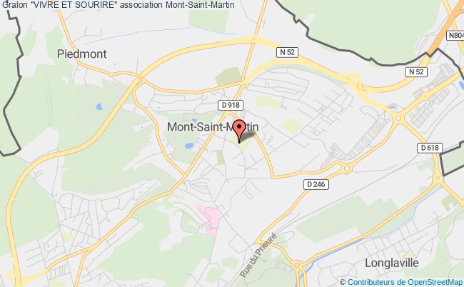 plan association "vivre Et Sourire" Mont-Saint-Martin