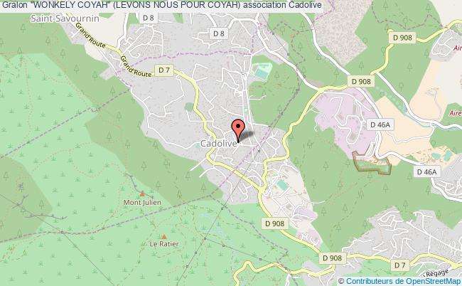 "WONKELY COYAH" (LEVONS NOUS POUR COYAH)