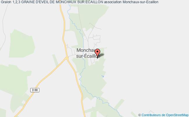 plan association 1,2,3 Graine D'eveil De Monchaux Sur Ecaillon Monchaux-sur-Écaillon