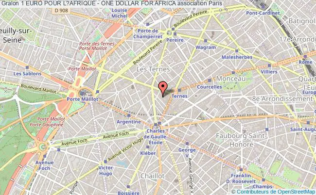 plan association 1 Euro Pour L?afrique - One Dollar For Africa Paris