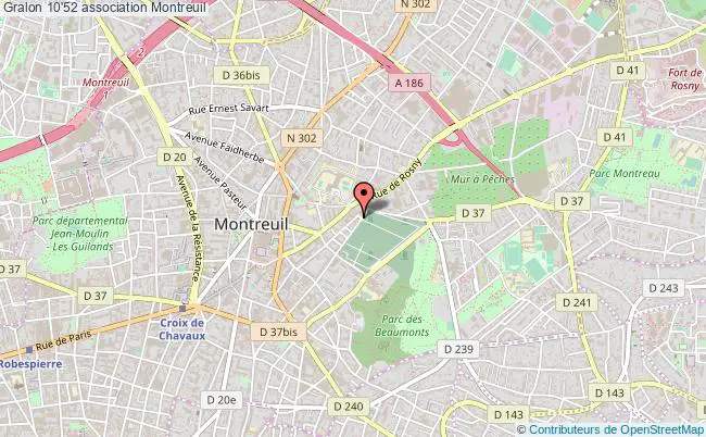 plan association 10'52 Montreuil