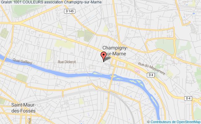 plan association 1001 Couleurs Champigny-sur-Marne