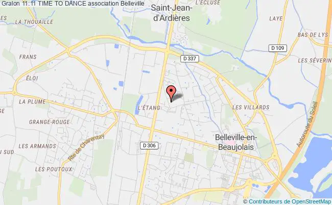 plan association 11:11 Time To Dance Belleville-en-Beaujolais