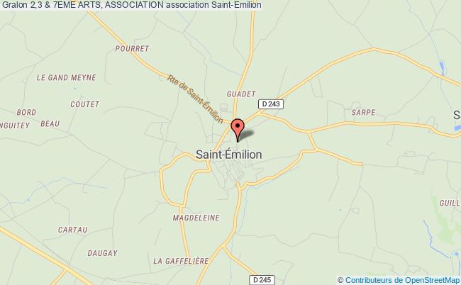 plan association 2,3 & 7eme Arts, Association 