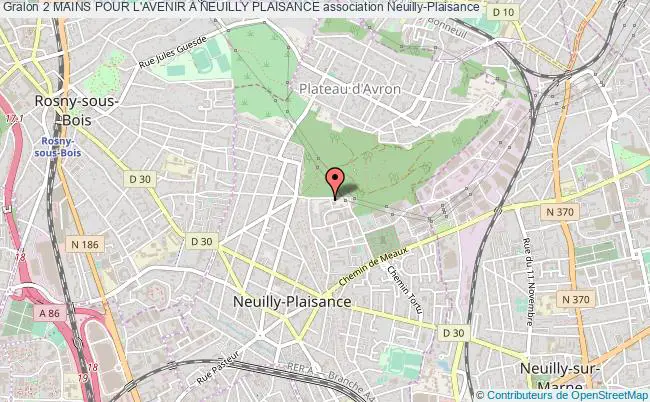 plan association 2 Mains Pour L'avenir A Neuilly Plaisance Neuilly-Plaisance