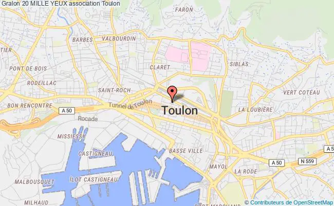 plan association 20 Mille Yeux Toulon