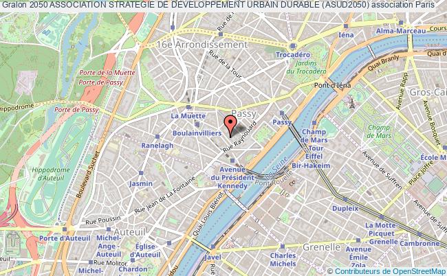 plan association 2050 Association Strategie De Developpement Urbain Durable (asud2050) Paris