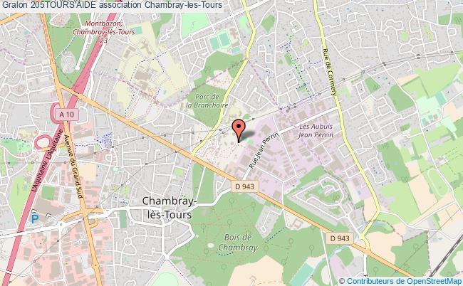 plan association 205tours'aide Chambray-lès-Tours