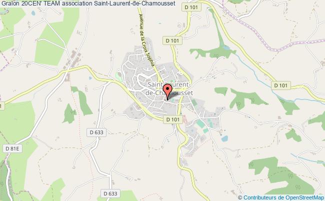 plan association 20cen' Team Saint-Laurent-de-Chamousset