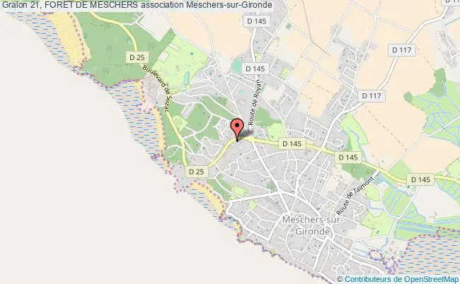 plan association 21, Foret De Meschers Meschers-sur-Gironde