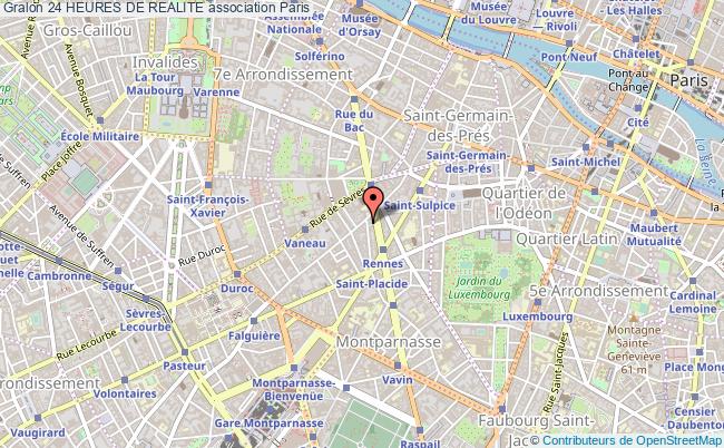 plan association 24 Heures De Realite Paris