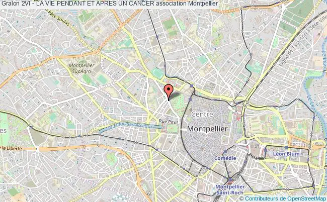 plan association 2vi - La Vie Pendant Et Apres Un Cancer Montpellier