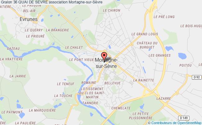 plan association 36 Quai De Sevre Mortagne-sur-Sèvre
