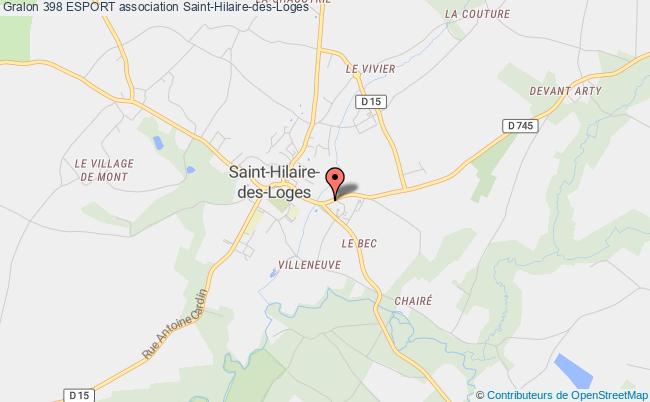 plan association 398 Esport Saint-Hilaire-des-Loges