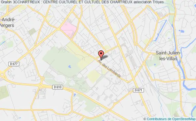 plan association 3cchartreux : Centre Culturel Et Cultuel Des Chartreux Troyes