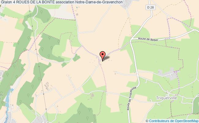 plan association 4 Roues De La BontÉ Port-Jérôme-sur-Seine