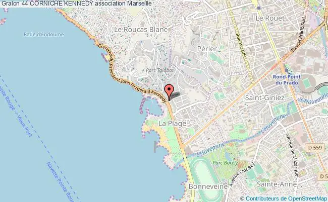 plan association 44 Corniche Kennedy Marseille 7