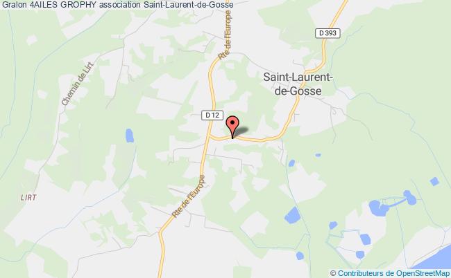 plan association 4ailes Grophy Saint-Laurent-de-Gosse