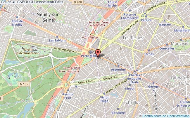 plan association 4l Babouch' Paris