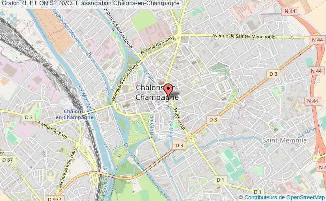 plan association 4l Et On S'envole Châlons-en-Champagne