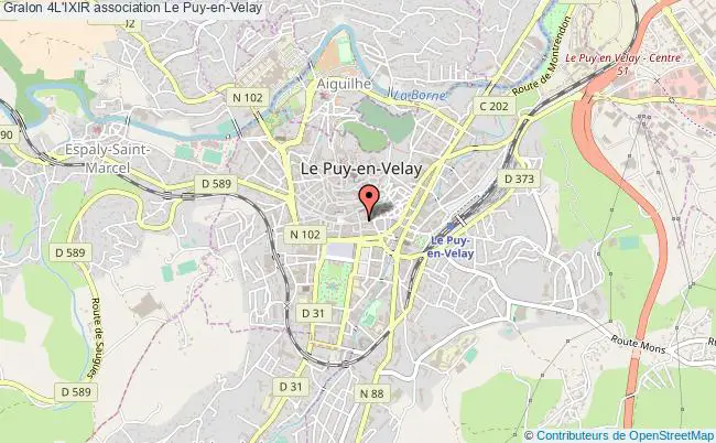 plan association 4l'ixir le    Puy-en-Velay