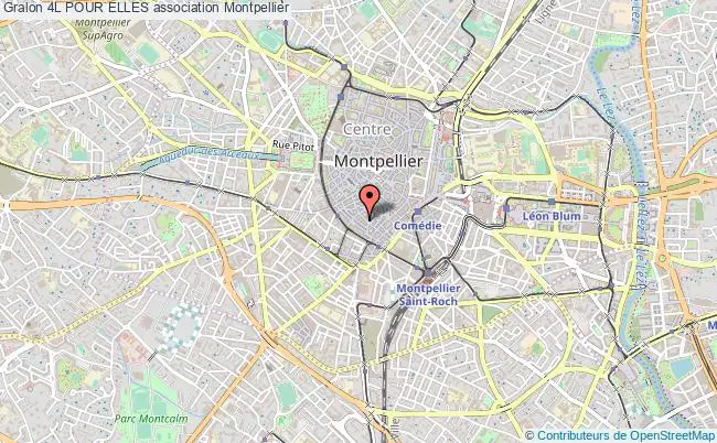plan association 4l Pour Elles Montpellier