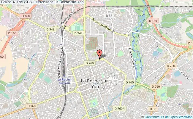 plan association 4l'rackesh La    Roche-sur-Yon