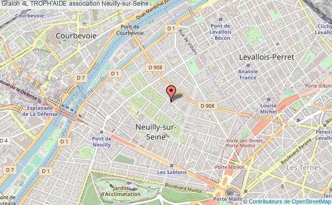 plan association 4l Troph'aide Neuilly-sur-Seine