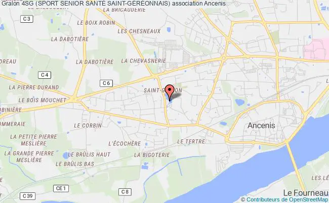 plan association 4sg (sport Senior SantÉ Saint-gÉrÉonnais) Ancenis-Saint-Géréon