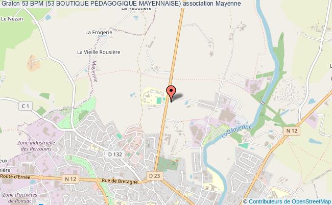 53 BPM (53 BOUTIQUE PÉDAGOGIQUE MAYENNAISE)