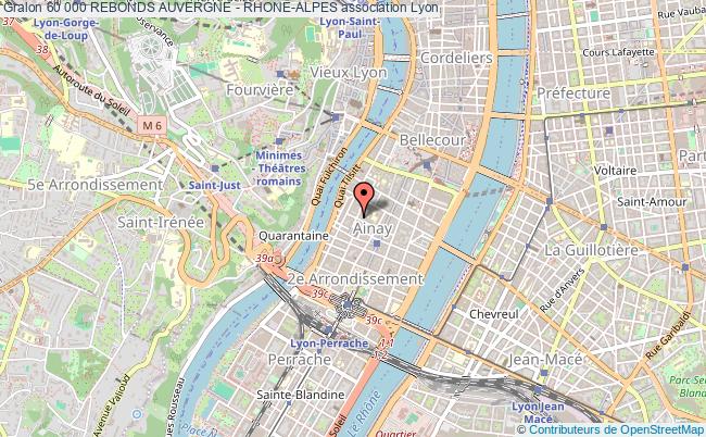 60 000 REBONDS AUVERGNE - RHONE-ALPES