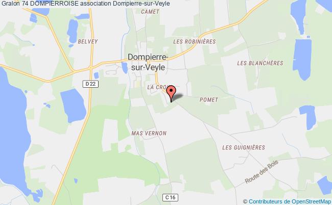 plan association 74 Dompierroise Dompierre-sur-Veyle