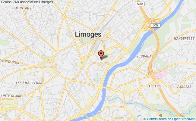 plan association 748 Limoges