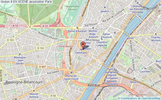 plan association 8 En ScÈne Paris