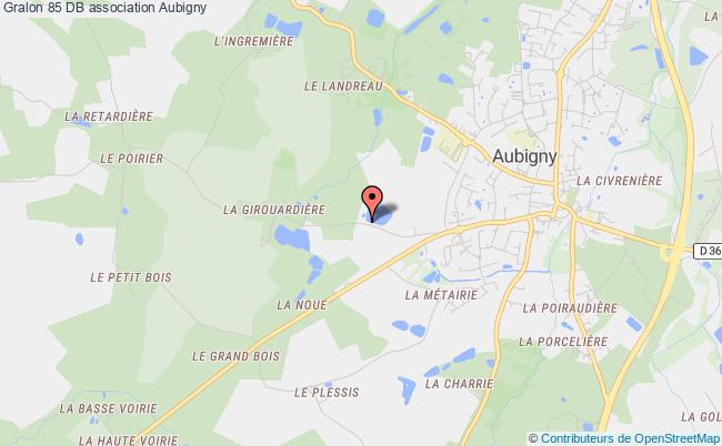 plan association 85 Db Aubigny-Les Clouzeaux