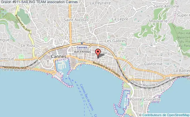plan association #911-sailing Team Cannes