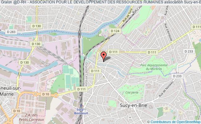 plan association @d-rh - Association Pour Le Developpement Des Ressources Humaines Sucy-en-Brie