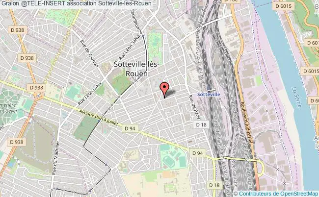 plan association @tele-insert Sotteville-lès-Rouen