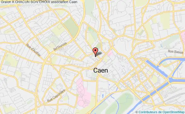 plan association A Chacun Son Choix Caen
