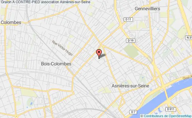 plan association A Contre-pied Asnières-sur-Seine
