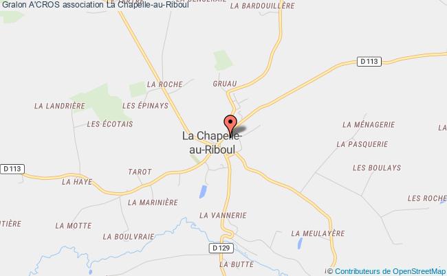 plan association A'cros La    Chapelle-au-Riboul