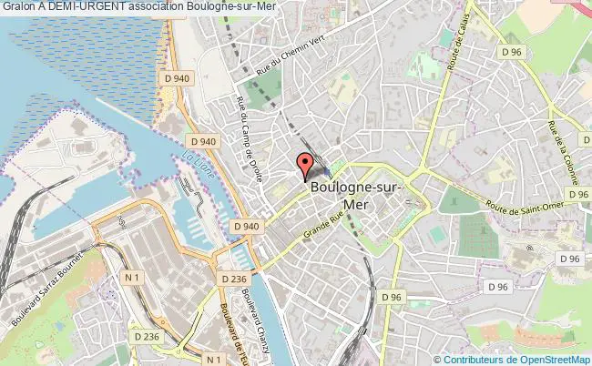plan association A Demi-urgent Boulogne-sur-Mer