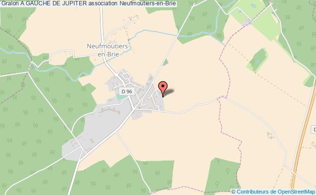 plan association A Gauche De Jupiter Neufmoutiers-en-Brie
