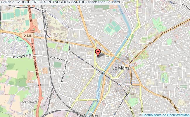 A GAUCHE EN EUROPE (SECTION SARTHE)