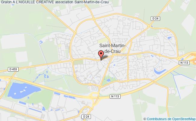 plan association A L'aiguille Creative Saint-Martin-de-Crau