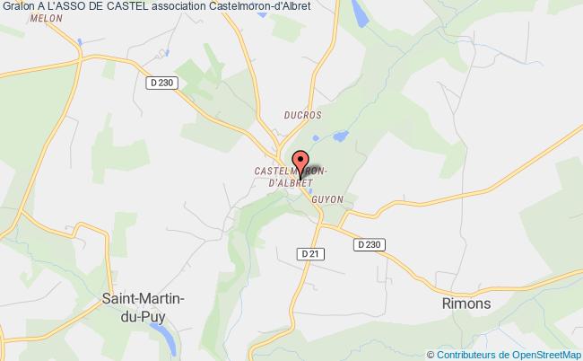 plan association A L'asso De Castel Castelmoron-d'Albret