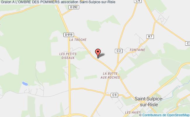 plan association A L'ombre Des Pommiers Saint-Sulpice-sur-Risle