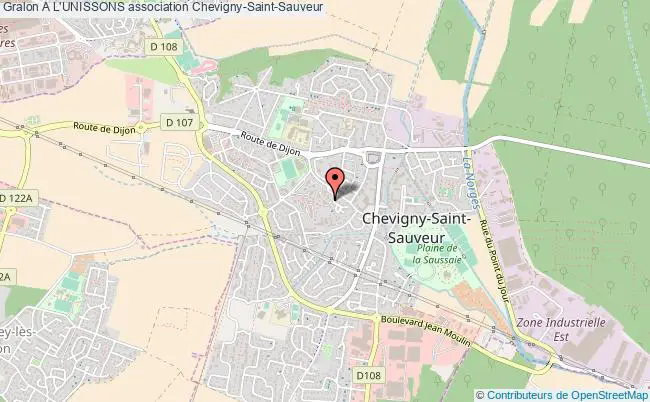 plan association A L'unissons Chevigny-Saint-Sauveur